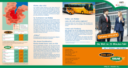 Die Welt im 20 Minuten-Takt - Vineta Verkehrsgesellschaft