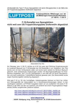 LP 149/15 - Luftpost