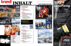 INHALT - BRANDHEISS
