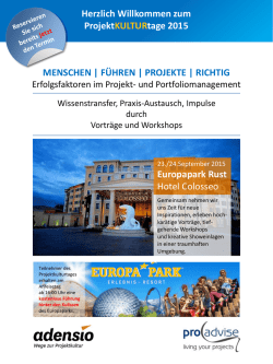 ProjektKULTURtage 2015