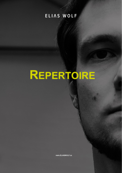 repertoire - Elias Wolf