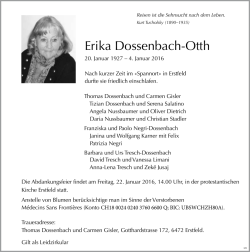 Erika Dossenbach-Otth