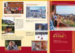 Haus Erika-Prosp. - Ferienwohnungen Haus Erika Kirchdorf iW