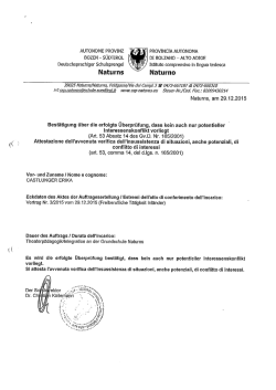 Lebenslauf Castlunger Erika - Kindergarten und Schule in Südtirol