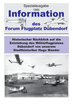 des Forum Flugplatz Dübendorf