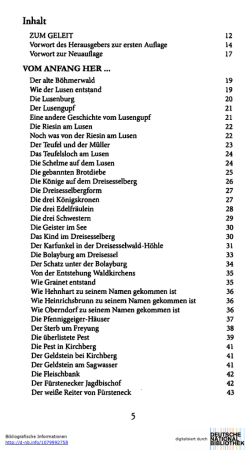 Inhaltsverzeichnis