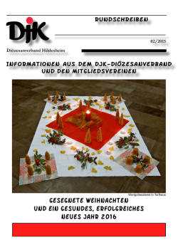 Di&ouml;zesanrundschreiben 02-2015 - DJK Blau