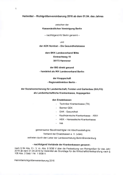 Heilmittel-Richtgr&ouml;&szlig;envereinbarung 2016