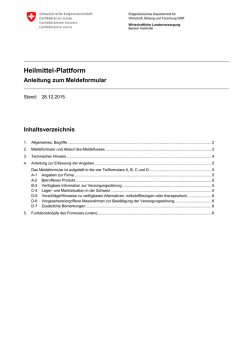 Heilmittel-Plattform