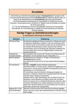 Handbuch Heilmittel - Kassenärztliche Vereinigung Schleswig