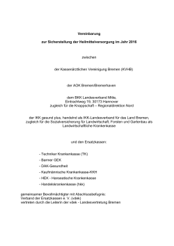 Heilmittelvereinbarung 2016