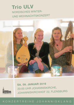 Trio ULV - Johannisklang