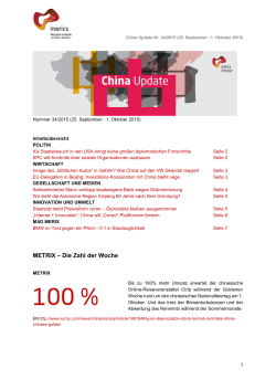 PDF herunterladen - Mercator Institute for China Studies