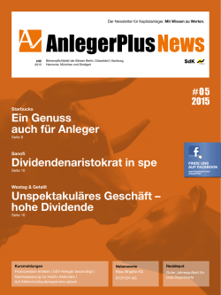 hohe Dividende