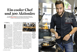 Ein cooler Chef und 300 Aktion&auml;re