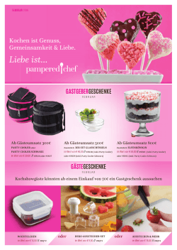 Liebe ist… - The Pampered Chef