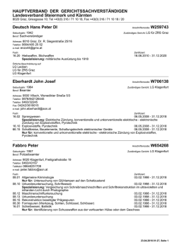 Druckansicht - Hauptverband