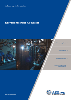 Korrosionsschutz für Kessel