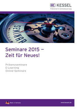 Seminare 2015 - ais