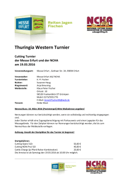 Thuringia Western Turnier