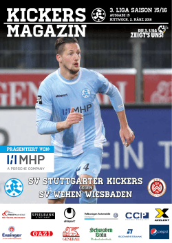 15 Kickers-Magazin SV Wehen Wiesbaden