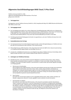 AGB_Cloud 20150622 - BASE Cloud Anmeldung