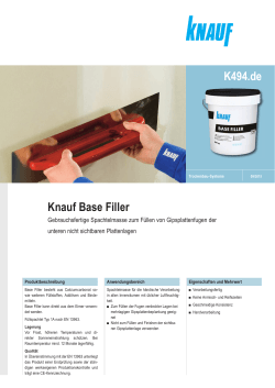 Knauf Base Filler K494.de