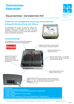 Datenblatt AIO BlueKit BASE