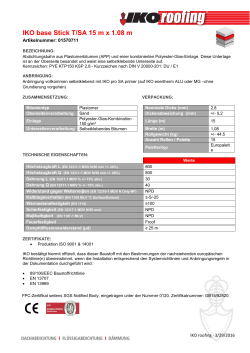 IKO base Stick T/SA 15 m x 1.08 m