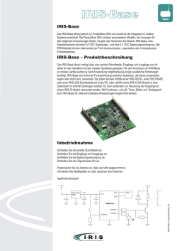 IRIS-Base Inbetriebnahme IRIS