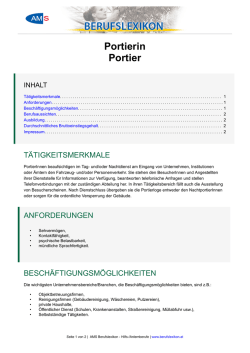 Portierin Portier