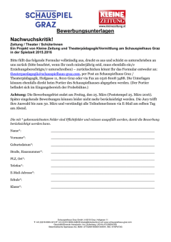 einfach die bewerbung ausf&uuml;llen