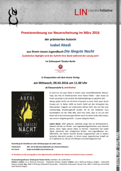 Isabel Abedi - LiteraturInitiative