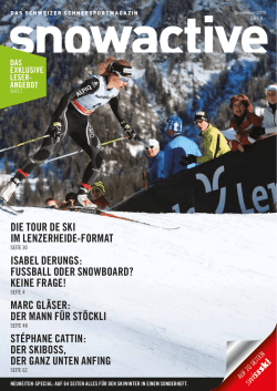 DIE TOUR DE SKI IM LENZERHEIDE