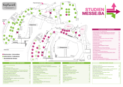 Hallenplan 2016 - Studienmesse Bamberg