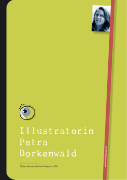 Illustratorin Petra Dorkenwald