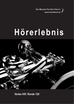 H&ouml;rerlebnis - Bellevue Audio GmbH