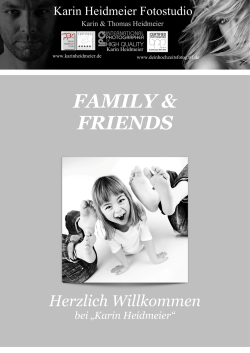 family & friends - Karin Heidmeier Fotostudio GmbH