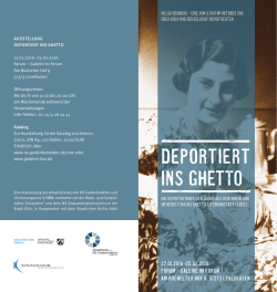 Deportiert Ins ghetto