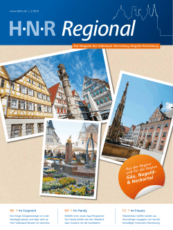 Magazin HNR Regional