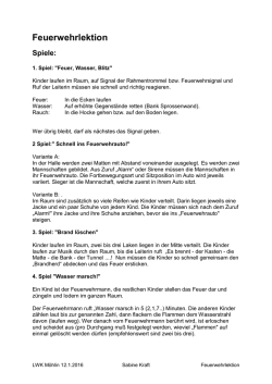 Feuerwehrlektion - Aargauer Turnverband