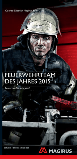 FEUERWEHRTEAM DES JAHRES 2015