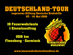 Präsentation - Feuerwehr Deutschlandtour