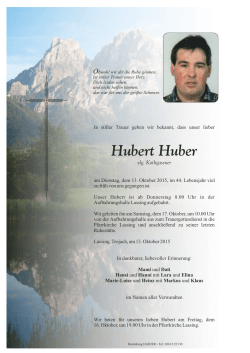 Hubert Huber