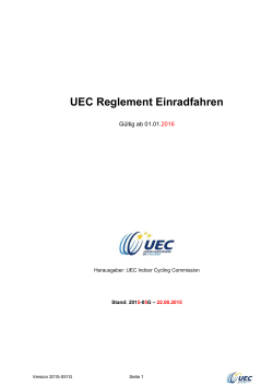 deutschsprachige Version des UEC Einrad