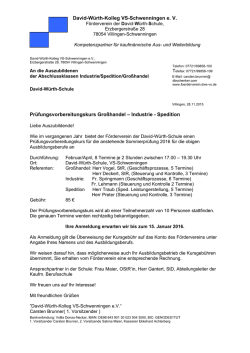 Industrie - Spedition - David-W&uuml;rth