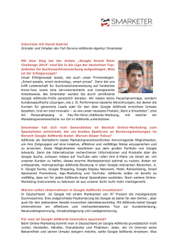 Interview mit David Gabriel Gr&uuml;nder und Inhaber der Full