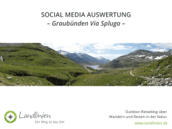 SOCIAL MEDIA AUSWERTUNG