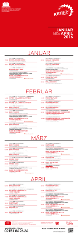 januar februar m&auml;rz april