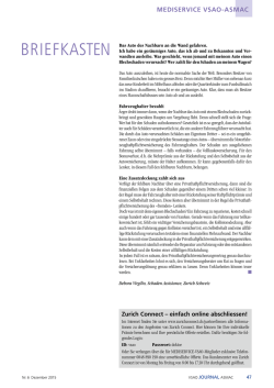 BRIEFKASTEN - mediservice vsao
